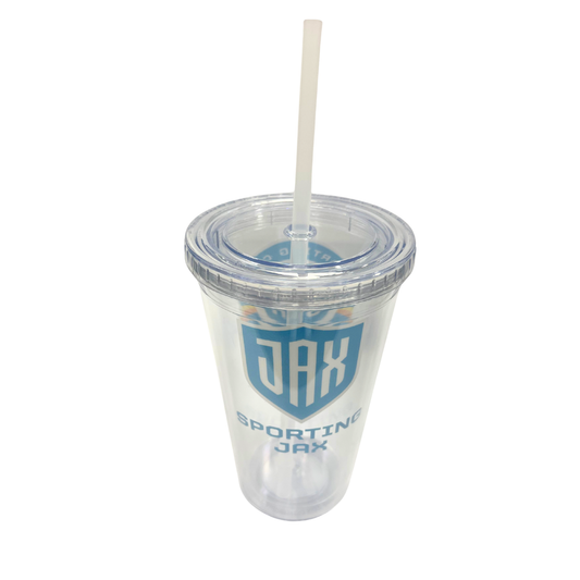 16oz Clear Double Wall Tumbler