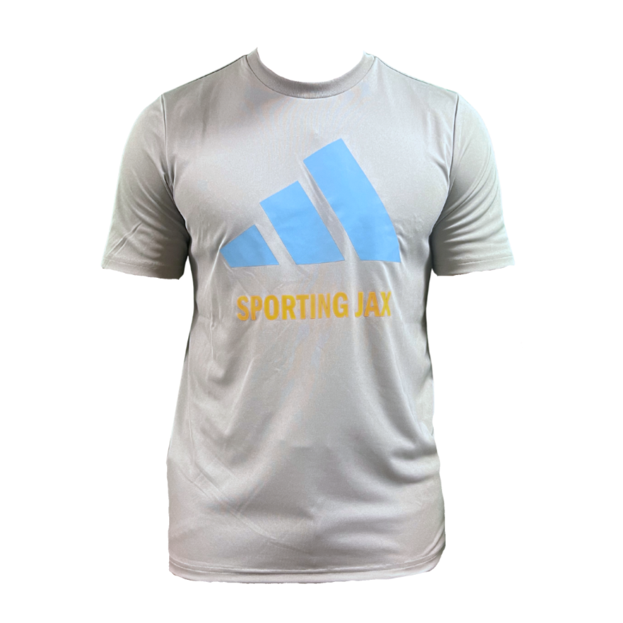 Men's Gray Adidas SJAX T-Shirt
