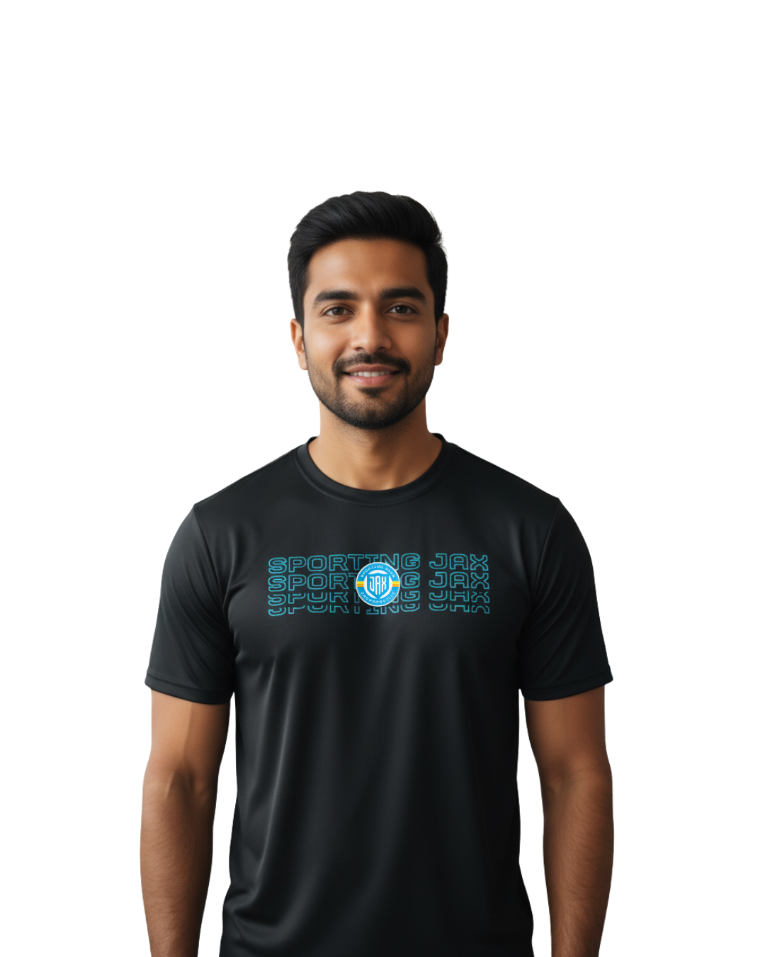 Men's Black SJAX Performance T-Shirt