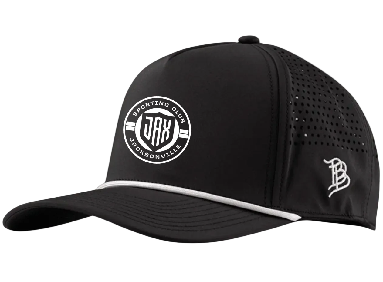 Black Branded Bills 5 Panel Rope Hat