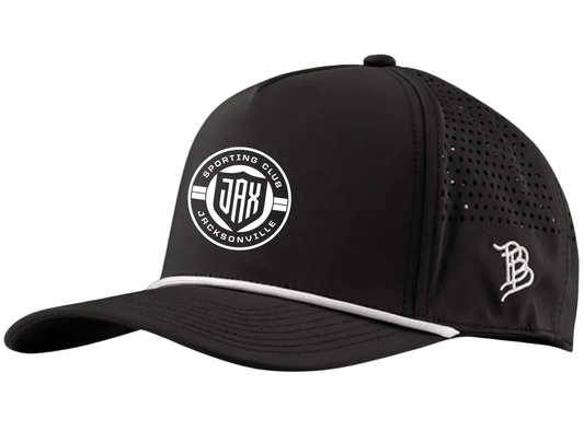 Black Branded Bills 5 Panel Rope Hat