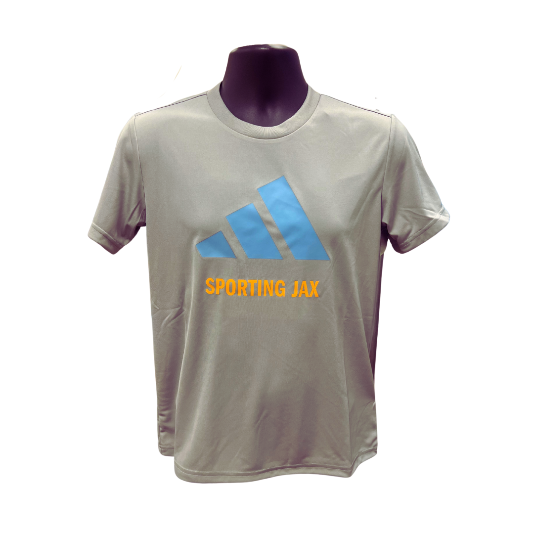 Men's Gray Adidas SJAX T-Shirt