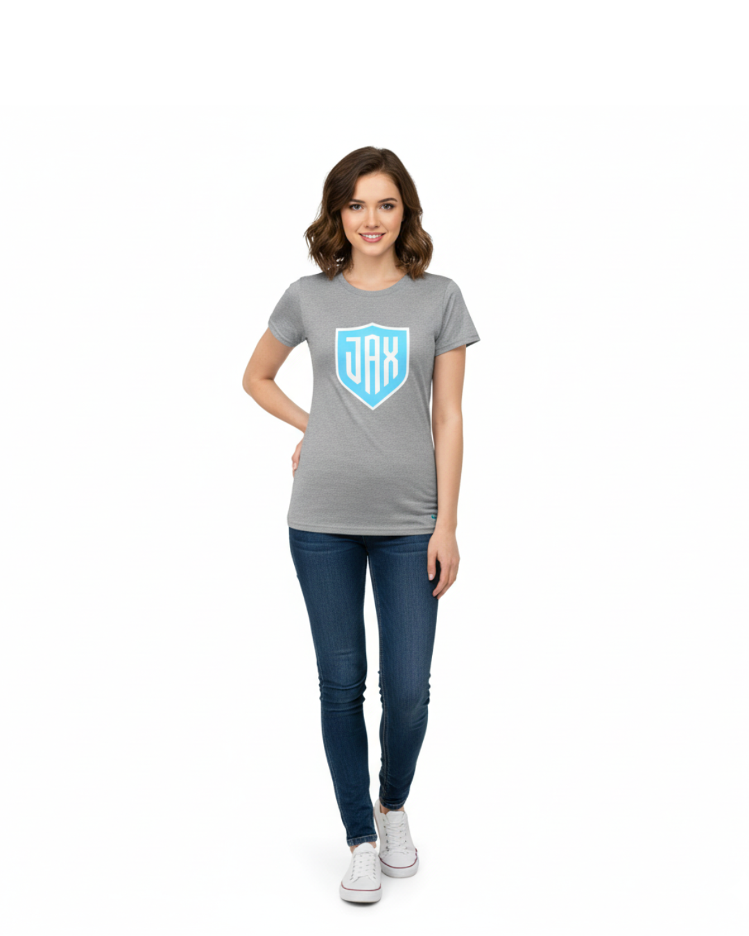 Women's Gray Tri-Blend Shirt