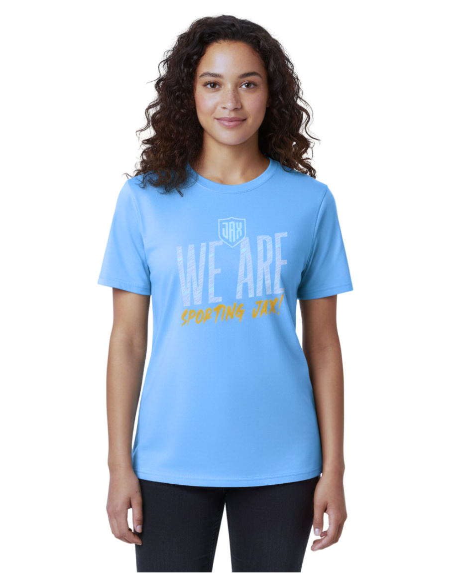 Women's Blue "We Are" T-Shirt