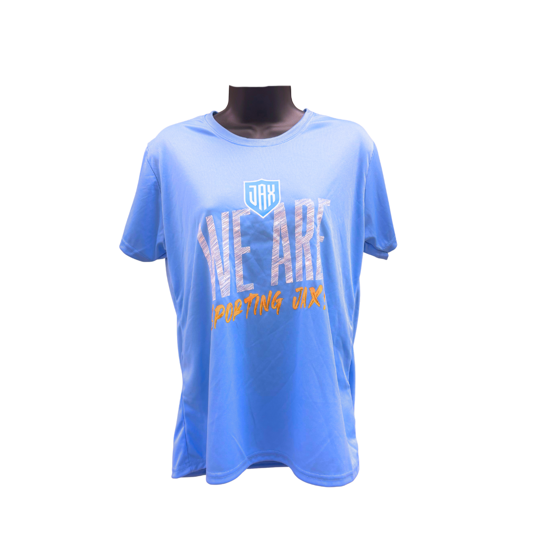Women's Blue "We Are" T-Shirt