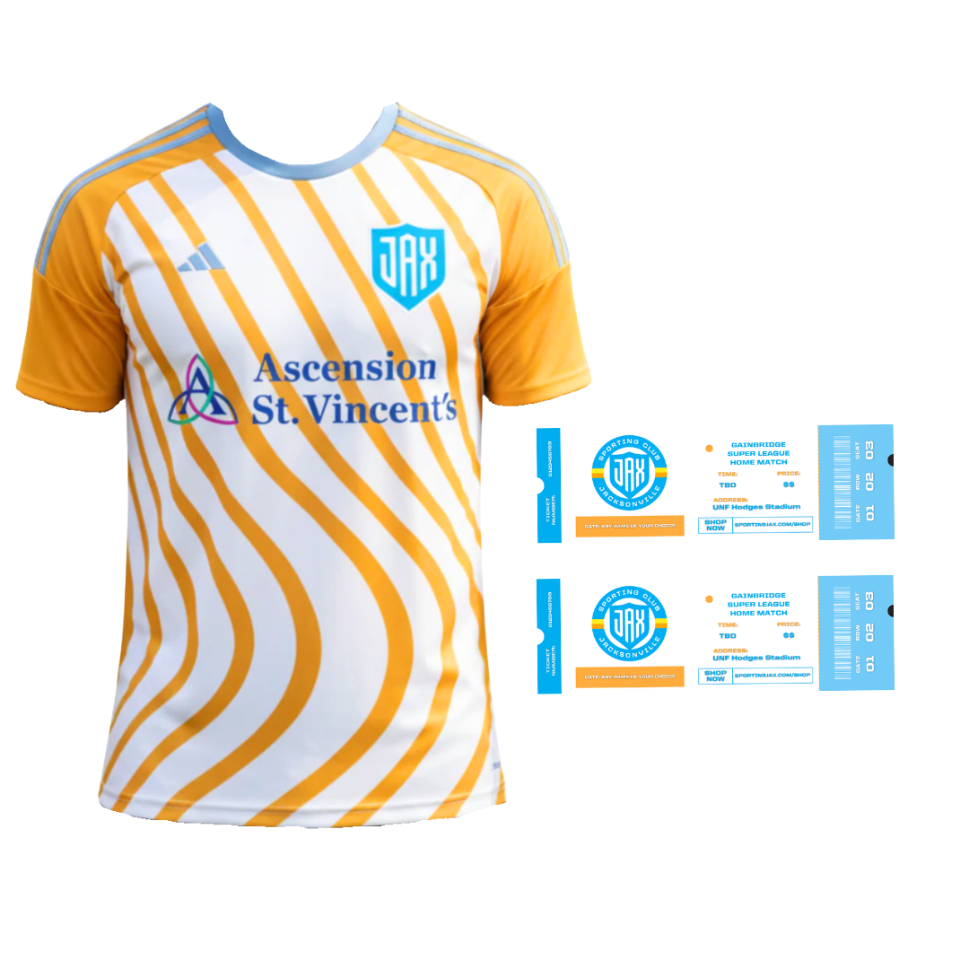 BLACK FRIDAY MATCH PACK 3RD JERSEY + 2 SUPER LEAGUE TICKETS BUNDLE