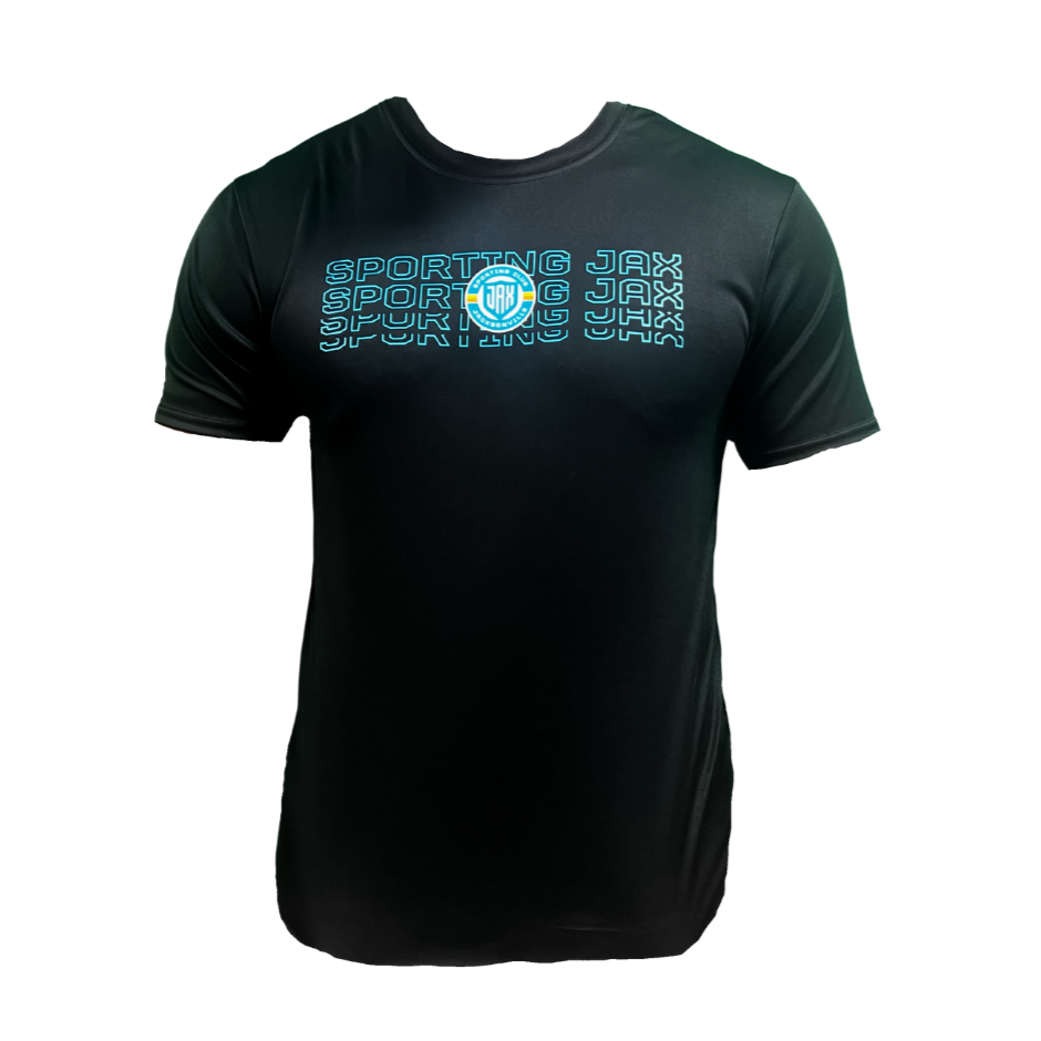 Men's Black SJAX Performance T-Shirt