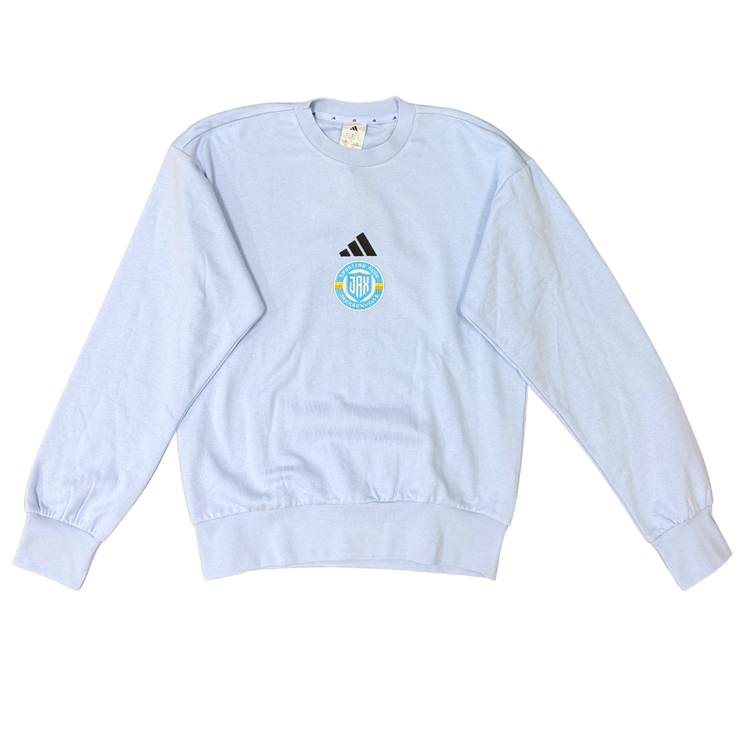 "Crest" Adidas Feelcozy Fleece Crewneck Sweatshirt