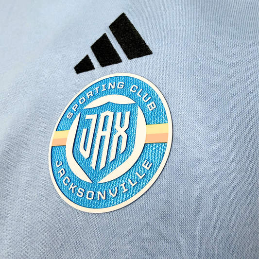 "Crest" Adidas Feelcozy Fleece Crewneck Sweatshirt