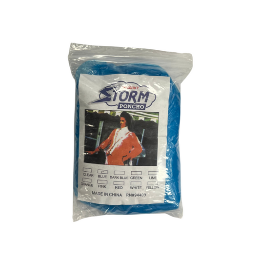 Light Blue Storm Poncho