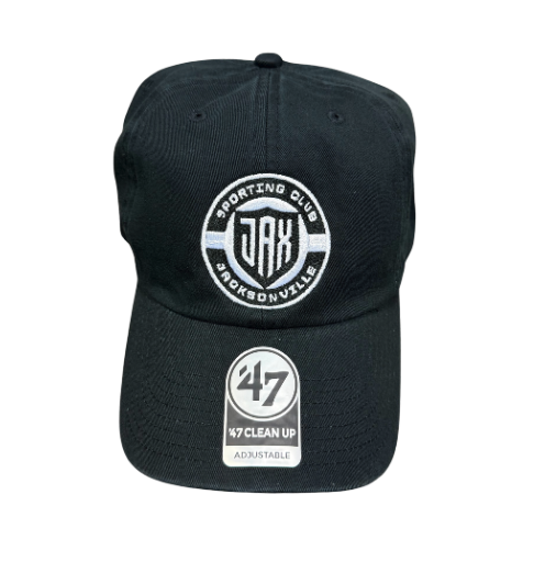 47 Brand Black w/ White Crest Hat