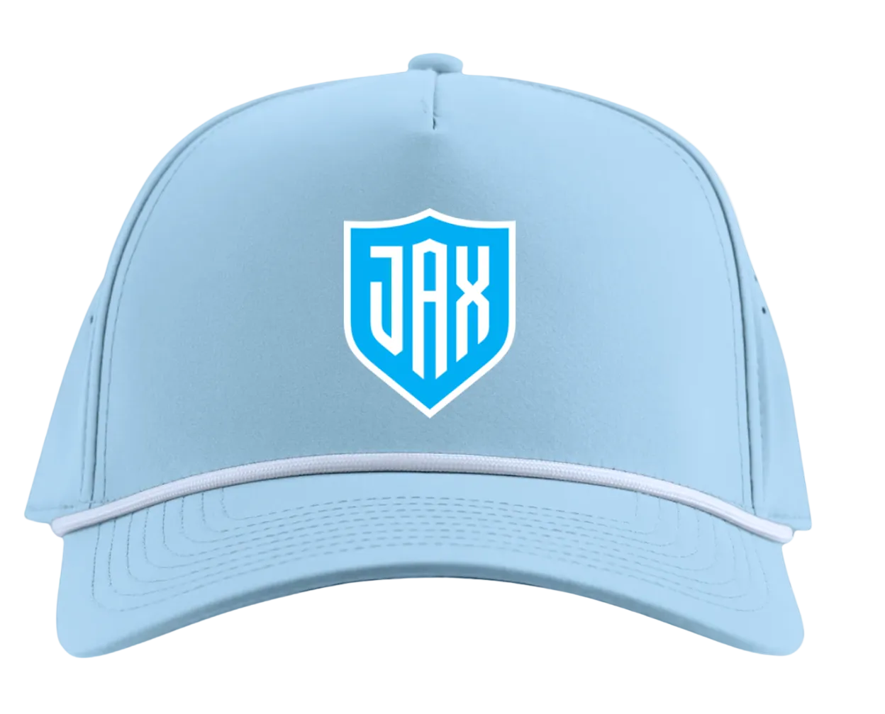 Sky Blue Branded Bills 5 Panel Rope Hat