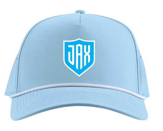 Sky Blue Branded Bills 5 Panel Rope Hat