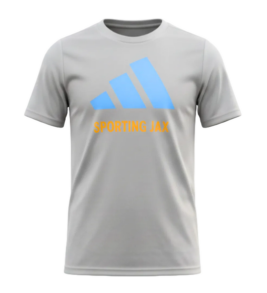 Men's Gray Adidas SJAX T-Shirt
