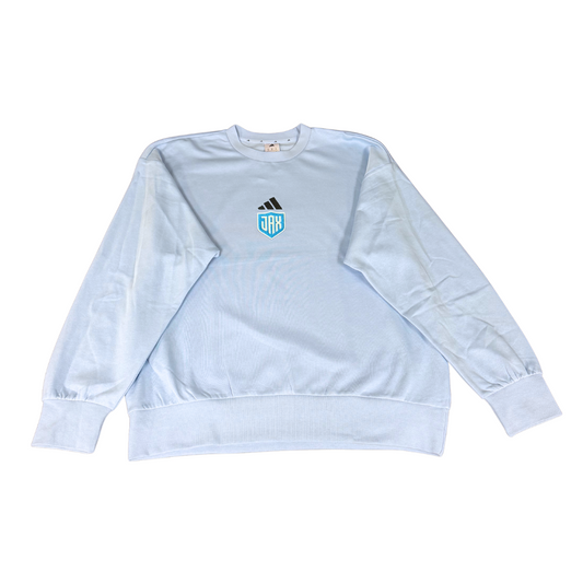 "Shield" Adidas Feelcozy Fleece Crewneck Sweatshirt