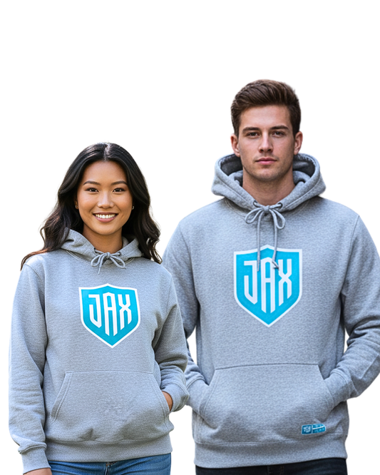 Gray JAX Hoodie