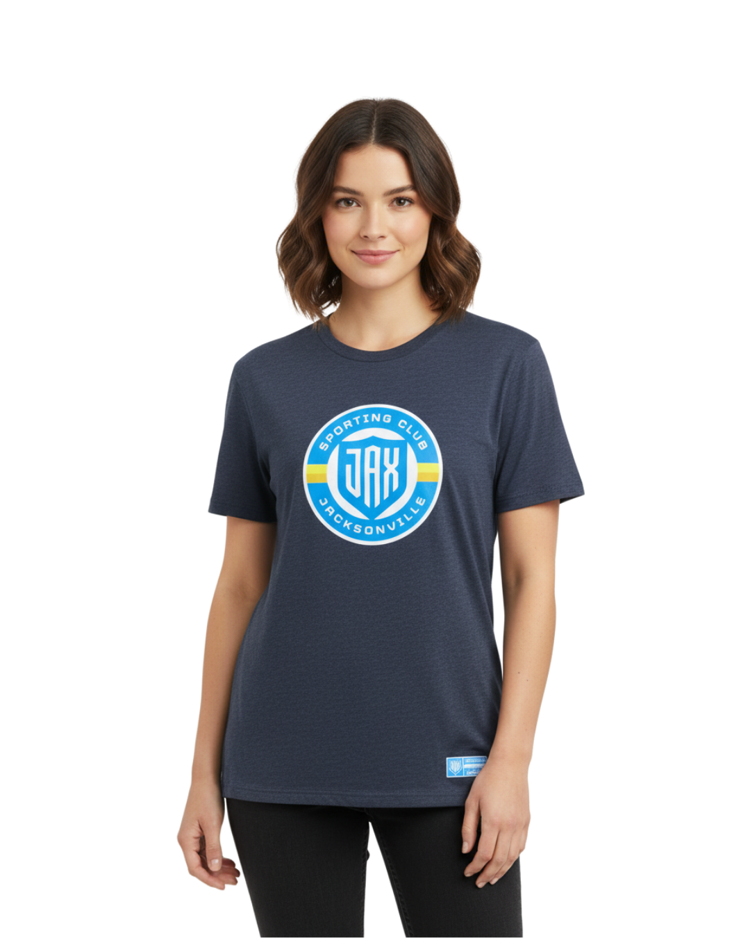 Women's Navy Tri-Blend Shirt