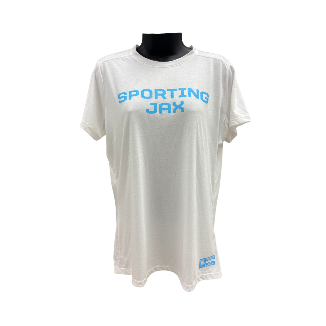 Women's SS White Tri-Blend SJAX